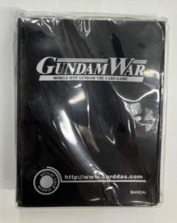 ガンダムウォー スリーブ　ガンダムウォーロゴ(黒)
