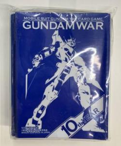 ガンダムウォー スリーブ　ショップチャンピオンシップ大会優勝賞品　エクシア 10TH YEAR