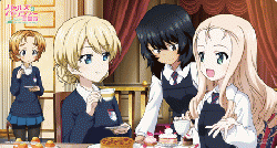 ガールズ&パンツァー 最終章 「マリーセット」 ラバーマット