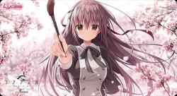 サクラノ刻 「御桜 稟」 ラッキーカード交換 ラバーマット