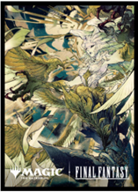12/28締切【スリーブ予約】『マジック:ザ・ギャザリング――FINAL FANTASY』 プレイヤーズカードスリーブ MFS-65 「木版画」ボーダーレス版 《召喚:蛮神ガルーダ》(80枚入り) 【26年3月27日発売】