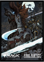 12/28締切【スリーブ予約】『マジック:ザ・ギャザリング――FINAL FANTASY』 プレイヤーズカードスリーブ MFS-64 「木版画」ボーダーレス版 《召喚:蛮神オーディン》(80枚入り) 【26年3月27日発売】