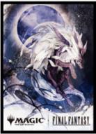 12/28締切【スリーブ予約】『マジック:ザ・ギャザリング――FINAL FANTASY』 プレイヤーズカードスリーブ MFS-62 「木版画」ボーダーレス版 《召喚:フェンリル》(80枚入り) 【26年3月27日発売】