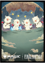 12/28締切【スリーブ予約】『マジック:ザ・ギャザリング――FINAL FANTASY』 プレイヤーズカードスリーブ　MFS-54 「木版画」ボーダーレス版 《モーグリたちの奮闘》(80枚入り) 【26年3月27日発売】