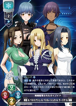 魂魄転写されたガイノイド 媽祖&ベネトナシュ&ペトルーシュカ&ラースヤ&瑞麗 【LO-6247C】