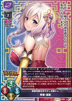 武勇を誇る甘やかしお姉さん 樊會・凛風 【LO-6473R】