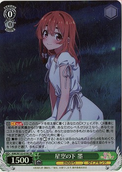 星空の下 墨(ホイル) 【KNK/W132-019SR】