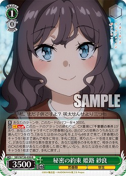 秘密の約束 姫路 紗良 【SBY/W136-030R】