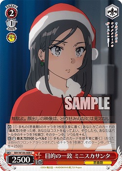 目的の一致 ミニスカサンタ 【SBY/W136-068C】